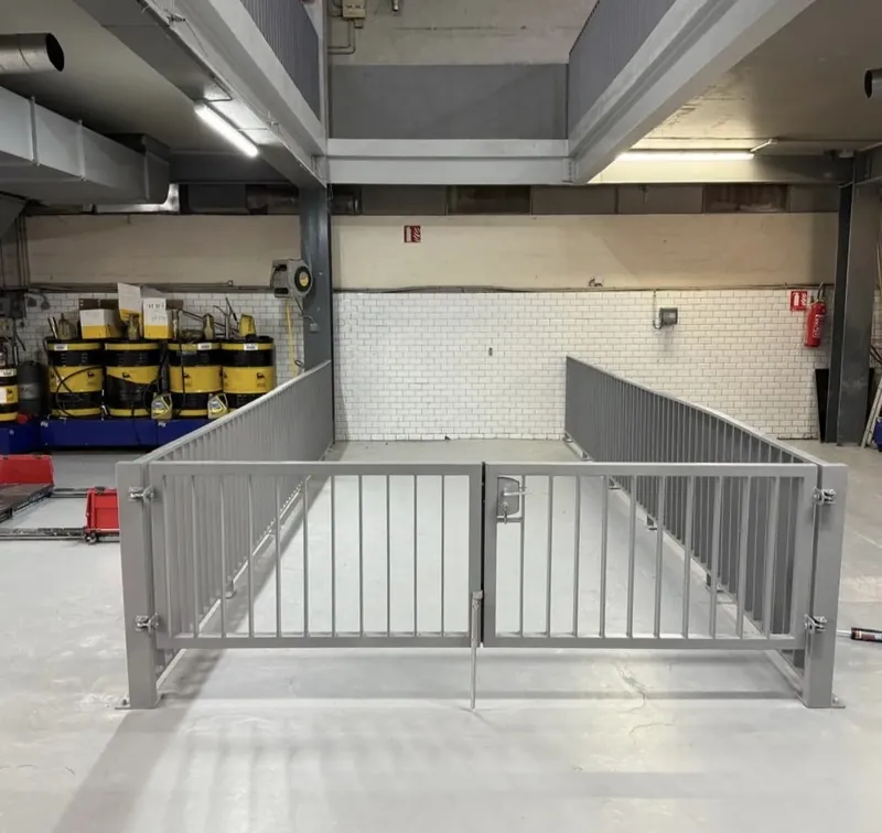 Ouverture de plancher béton pour monte-charge