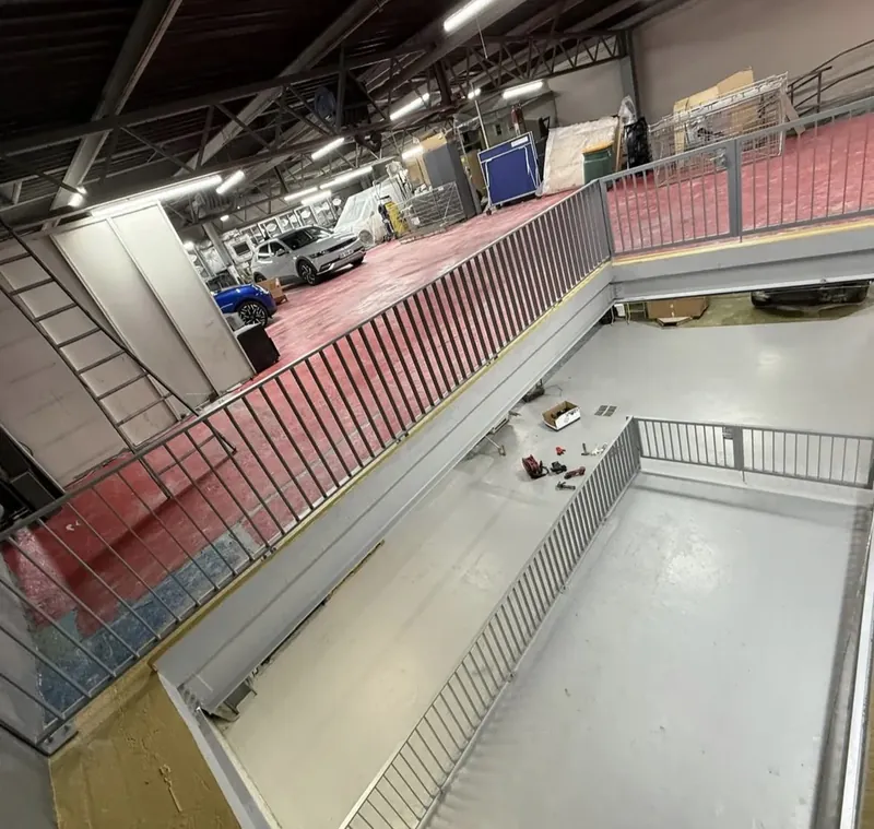 Reprise structurelle du garage, vue d'ensemble