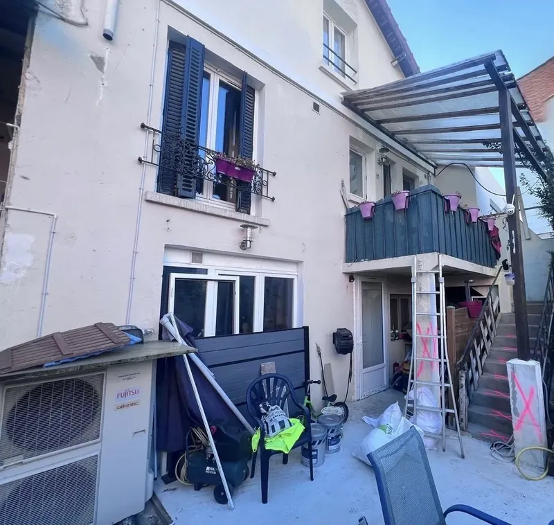 Structure avant travaux, second angle